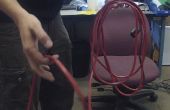 Wie man richtig falten eine Schnur / Seil / Kabel. 