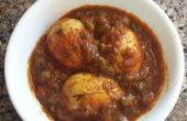 Ei in Tomaten-Curry (Anda Masala)