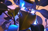 Geigerzähler ausgelöst LED Dekorationen