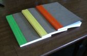 Hausgemachte Notebook aus 100 % Upcycled Materialien