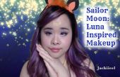 Sailor Moon; Luna inspiriert Make-up