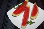 Hausgemachte Wassermelone Scheiben