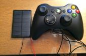 Solarbetriebene Xbox360 Controller