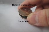 Versteckten Fach eine Münze (mit Sachen, die Sie schon haben!) 
