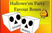 Halloween Schädel Partei zugunsten Box