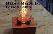Macht eine Einmachglas Edison-Lampe