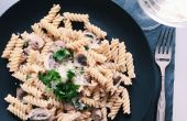 REZEPT | Pilz Creme PASTA