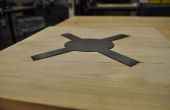Plasma schneiden Stahl Krawatten für Holz Tischlerei