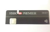 Deaktivieren von UK HSBC Premier Debit card kontaktloses bezahlen