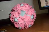 Wie erstelle ich ein Origami Blütenblatt Globus