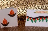 DIY: Wie Diwali Grußkarten erstellen | Einfache DIY-Geschenkideen