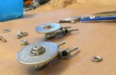 Star Trek: Enterprise einfach handgemachte Schrauben und Muttern