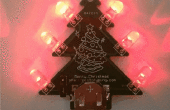 Bunte LED Christmas Tree Automaticlly blinken