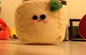 Kawaii fühlte Tofu Cube Plushies