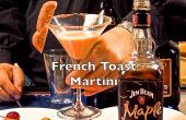 Leckere französischen Toast Martini
