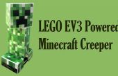 Große LEGO MineCraft Creeper Bot