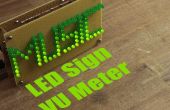 Machen Sie Ihre eigene LED-Zeichen-VU-Meter
