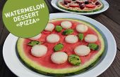 Wassermelone-Dessert "Pizza"