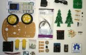 HackerBoxes 0001: Roboter Smart-Auto, NodeMCU, 3D LED Weihnachtsbaum