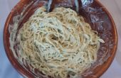 Spaghetti und Naturjoghurt Beilage