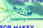 Hydrophobe Drumpad für MaKey MaKey