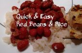 Schnelle & einfach rote Bohnen und Reis