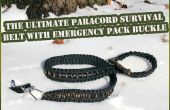 Ultimate Survivor Paracord mit Notpaket Gürtelschnalle (unter $20)