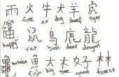 Wie man Chinesisch zu schreiben!!! 