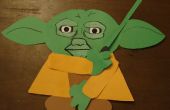 Yoda Papercraft einfach (2D)