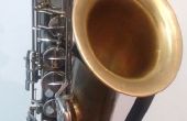 Vintage finishing Überholung Saxophon ohne Chemikalien