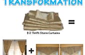 Transform Thrift Store Gardinen - Alter & erstellen Schürzen