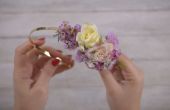 Heimwerken mit Blumen: Florales Stirnband