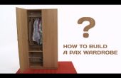 Eine einfache PAX Kleiderschrank
