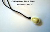 Kaffeebohne Trivia Shell - Anhänger für Männer