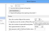Aktuelles Dokument löschen oder deaktivieren Sie in MS Word und Excel