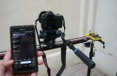 Motorisierte Kamera Schieberegler gesteuert durch Android-Handy