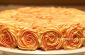 Rose Swirl Cake Decoration -