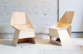 DIY-hausgemachte modernen Stuhls ZipStich