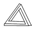 Dreieck Illusion