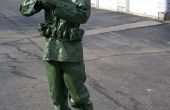 Ein Spielzeug-Soldat-Halloween-Kostüm zu machen, für weniger als $50 (oder billiger!) 