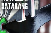Wie erstelle ich einen Batarang wie "The Dark Knight"