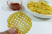 Knusprige überprüft Kartoffelchips
