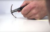 Wie erstelle ich eine MINI-Armbrust / Stifte zu hacken! 