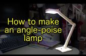 Wie erstelle ich ein hölzernes, USB-powered, Winkel-Poise-LED-Lampe