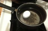 Silber mit Eiern zu oxidieren