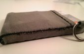 Minimalistische Brieftasche/Karte Halter gemacht aus alten Hosen