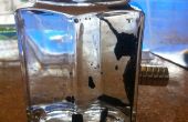 Machen ein Ferrofluid-Glas-Display