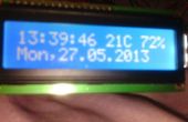 Wochenend-Projekt Uhr Datum Thermometer und Feuchtigkeit mit Arduino Mega