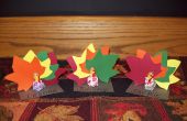 Thanksgiving-Handwerk: Thanksgiving Tischkartenhalter