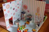 Puppenhaus für kleine Play set Figuren